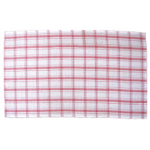 Kundenspezifische Checked Checkweave Woven Tischset Verschiedene Farbe Tee Handtuch Tisch Matte